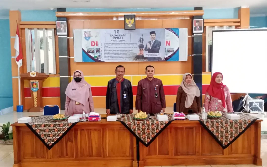 KEGIATAN MONITORING DAN EVALUASI PENYELENGGARAAN APBDES TAHUN ANGGARAN 2023 DI DESA TRITIH WETAN