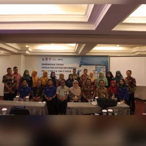 Bimbingan Teknis Operator Sistem Informasi Desa (SID) dan Tim IT Desa