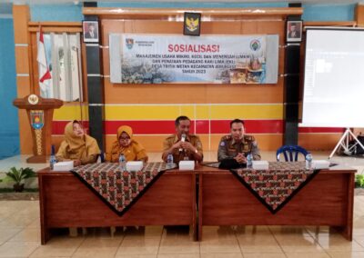 PELATIHAN MANAJEMEN UMKM DAN PENATAAN PKL DI LAPANGAN GELORA JAYA DESA TRITIH WETANKECAMATAN JERUKLEGI KABUPATEN CILACAP