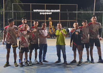 TIM BOLA VOLI DESA TRITIH WETAN RAIH JUARA 1 DI KEJUARAAN TINGKAT KECAMATAN