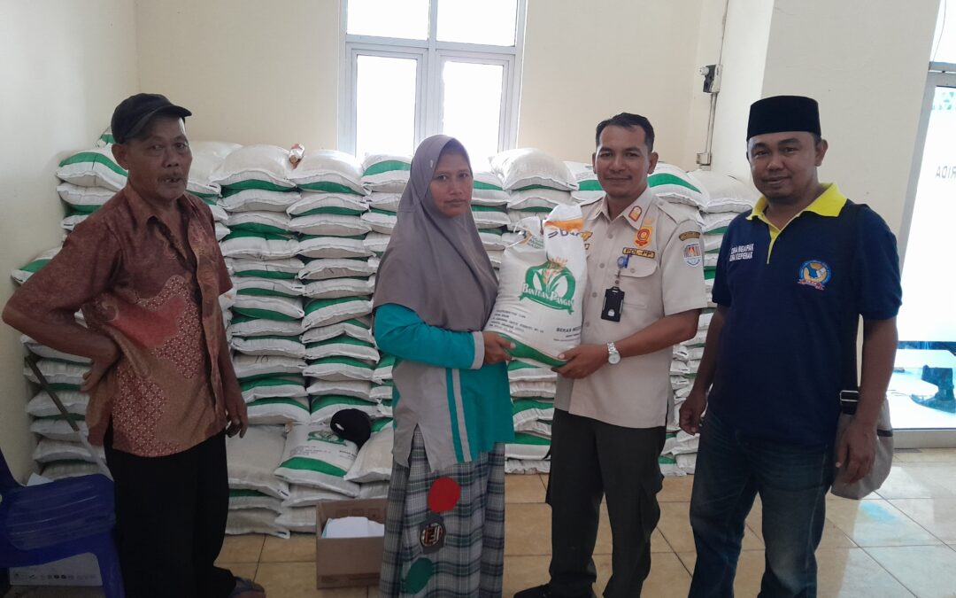 PENYALURAN BANTUAN PANGAN CBP TAHAP KETIGA TAHUN 2024 ALOKASI AGUSTUS DI DESA TRITIH WETAN