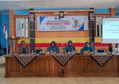 PENYULUHAN KESEHATAN PENYAKIT TBC DI DESA TRITIH WETAN