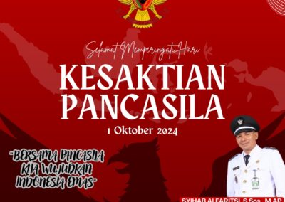 HARI KESAKTIAN PANCASILA 01 OKTOBER 2024