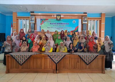 RAPAT KOORDINASI KADER PHBS TAHUN 2024 DIGELAR DI GEDUNG MANGGALA KRIDA, TRITIH WETAN
