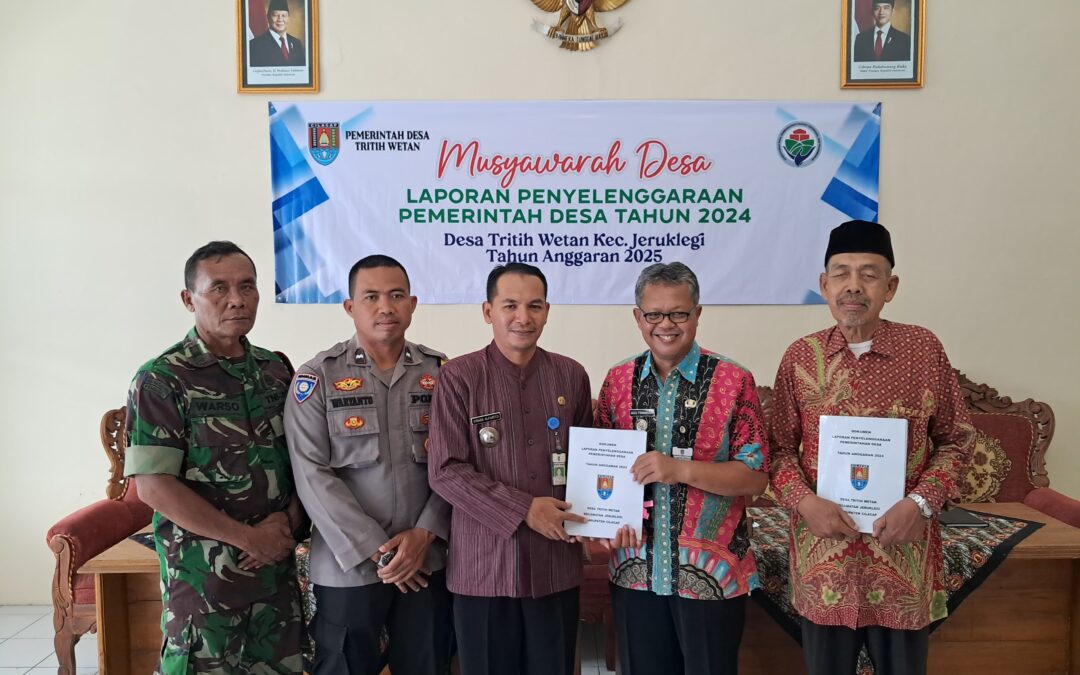 MUSYAWARAH DESA LAPORAN PENYELENGGARAAN PEMERINTAH DESA TAHUN 2024