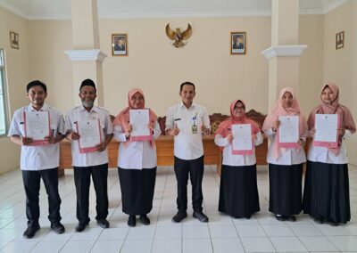 PEMERINTAH DESA TRITIH WETAN MENANDATANGANI PAKTA INTEGRITAS DAN KOMITMEN KINERJA “BECUS DAN TATAG”