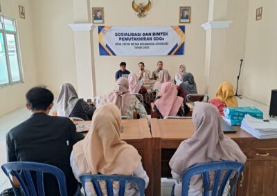 SOSIALISASI DAN BIMBINGAN TEKNIS (BIMTEK) SDGS DESA TAHUN 2025 DI DESA TRITIH WETAN