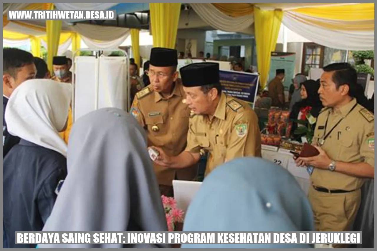 Program Kesehatan Desa di Jeruklegi