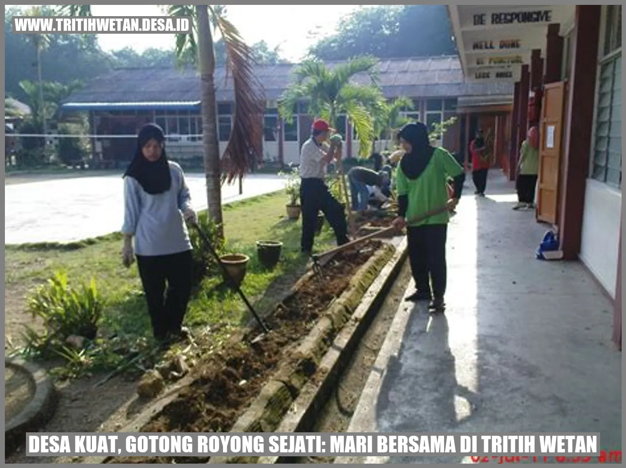 Desa Kuat, Gotong Royong Sejati: Mari Bersama di Tritih Wetan
