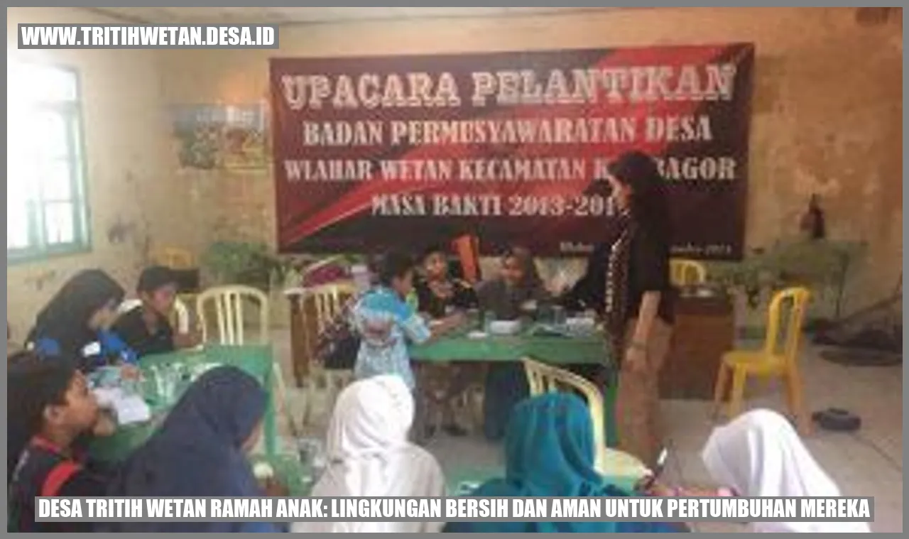 Desa Tritih Wetan Ramah Anak