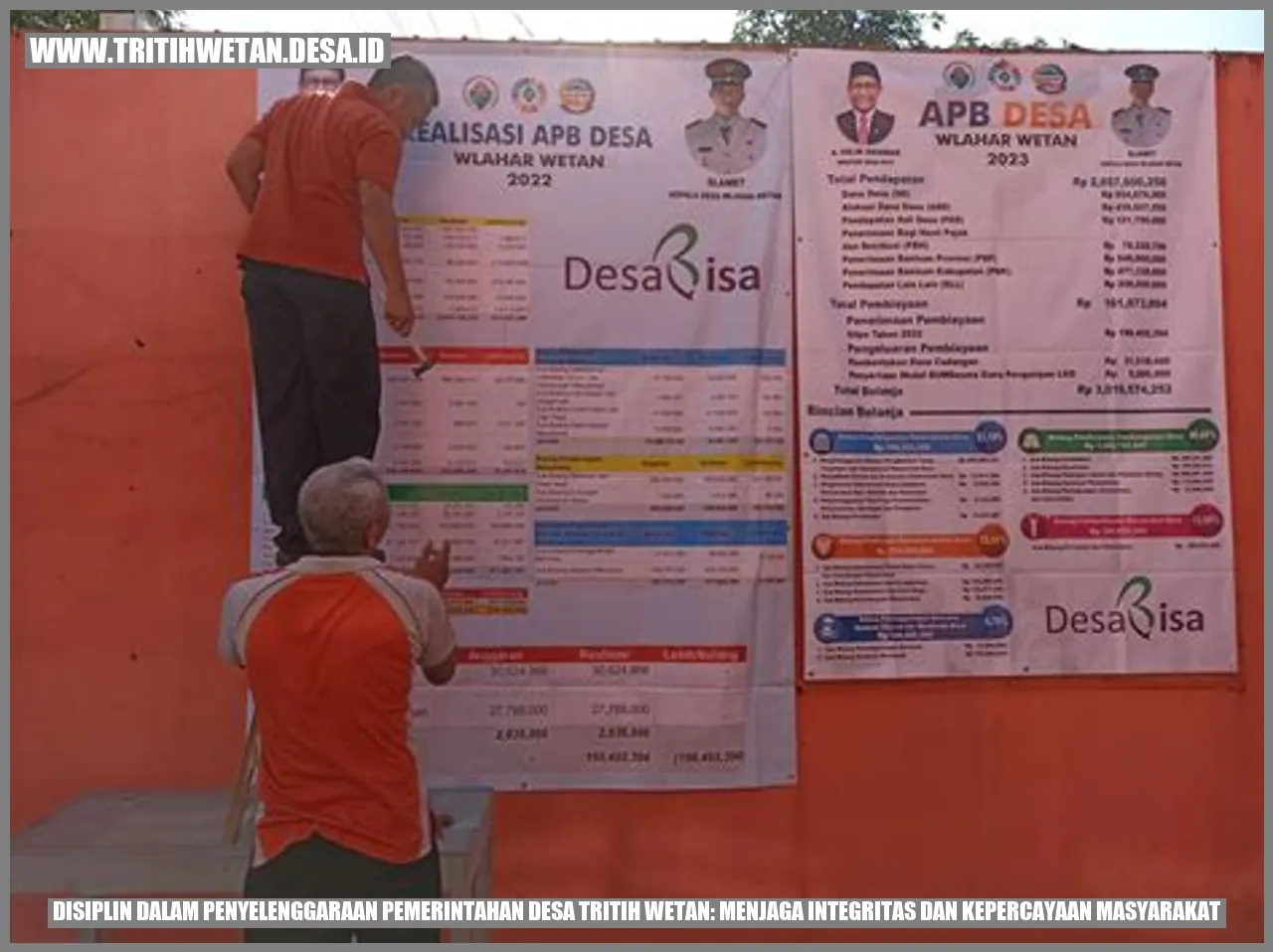 Disiplin dalam Penyelenggaraan Pemerintahan Desa Tritih Wetan: Menjaga Integritas dan Kepercayaan Masyarakat