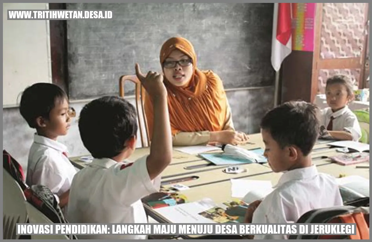 Inovasi Pendidikan: Langkah Maju Menuju Desa Berkualitas di Jeruklegi