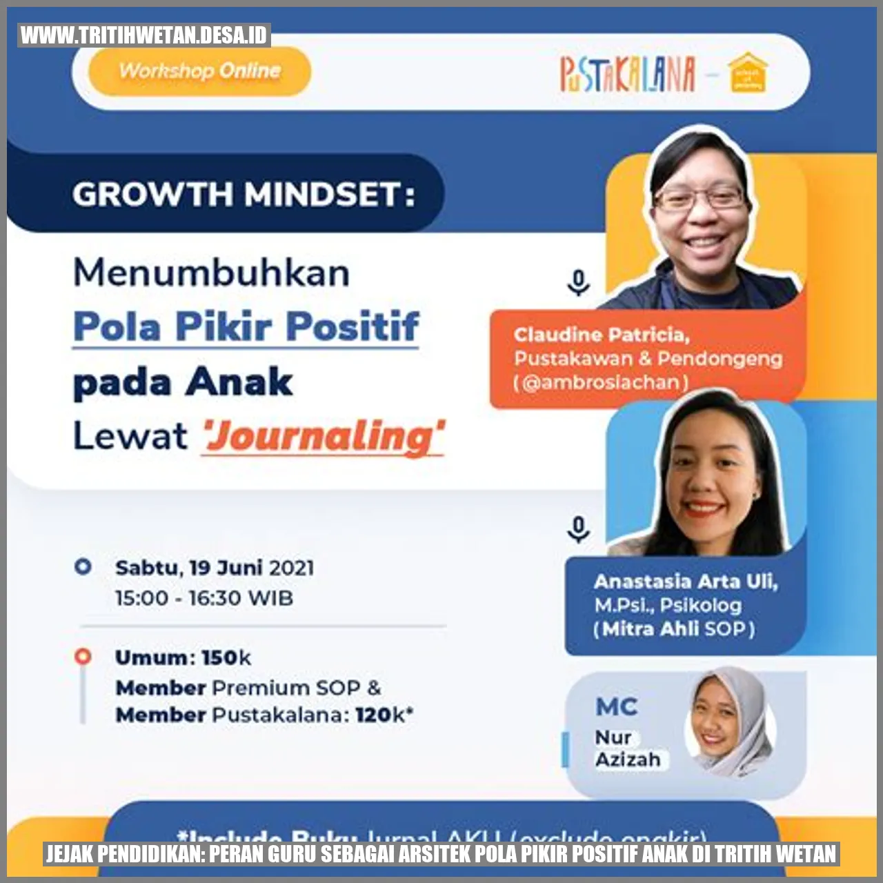 Jejak Pendidikan: Peran Guru Sebagai Arsitek Pola Pikir Positif Anak di Tritih Wetan