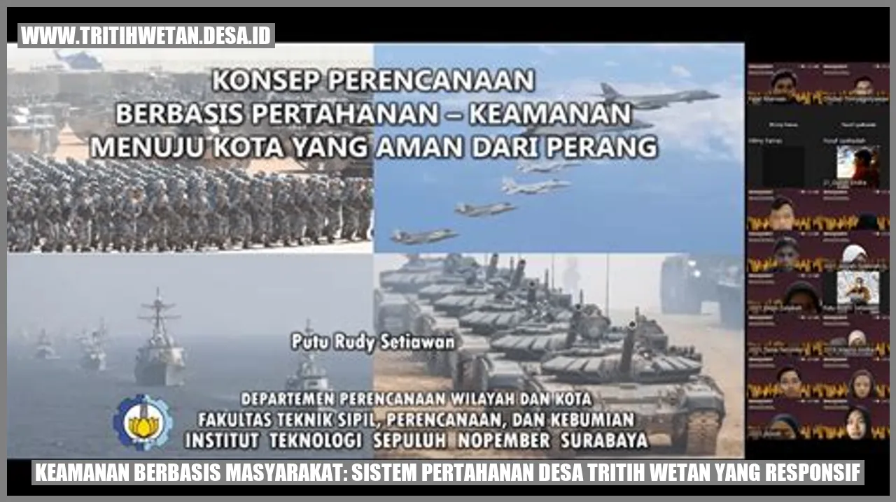 Keamanan Berbasis Masyarakat: Sistem Pertahanan Desa Tritih Wetan yang Responsif