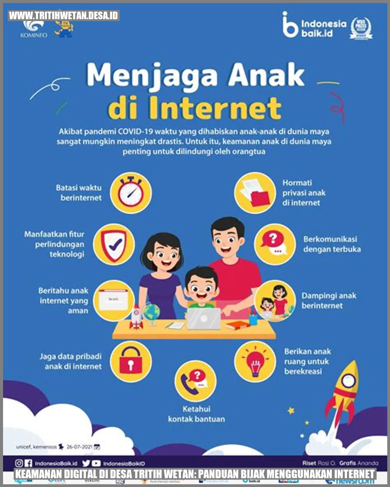 Keamanan Digital di Desa Tritih Wetan: Panduan Bijak Menggunakan Internet