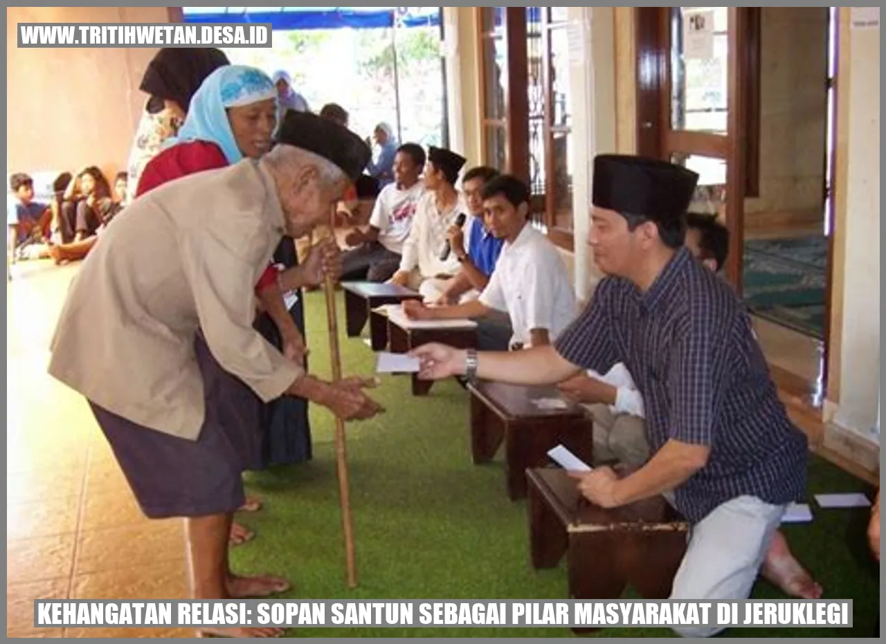 Kehangatan Relasi: Sopan Santun sebagai Pilar Masyarakat di Jeruklegi