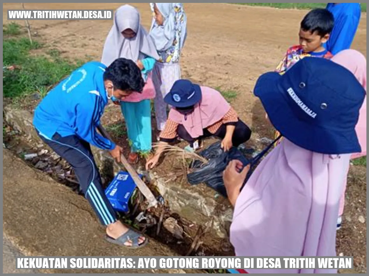 Kekuatan Solidaritas: Ayo Gotong Royong di Desa Tritih Wetan