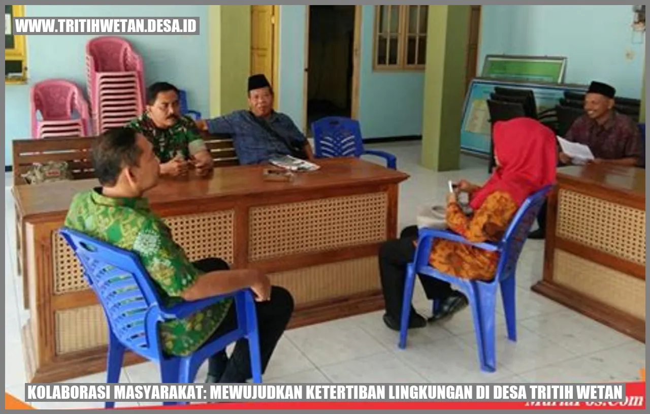 Kolaborasi Masyarakat: Mewujudkan Ketertiban Lingkungan di Desa Tritih Wetan