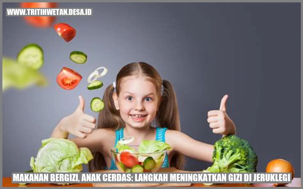 Makanan Bergizi, Anak Cerdas: Langkah Meningkatkan Gizi di Jeruklegi