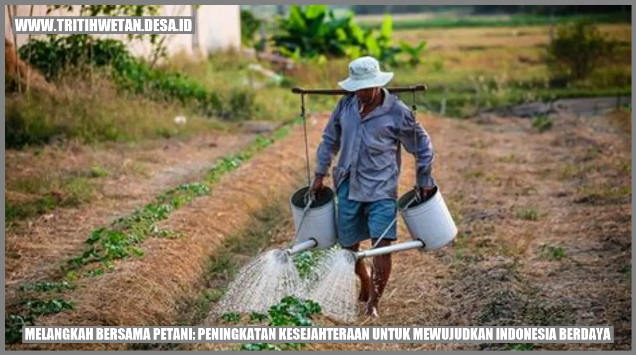 Petani Membawa Hasil Panen