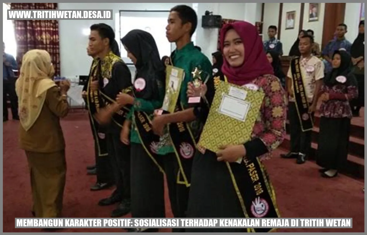Membangun Karakter Positif: Sosialisasi Terhadap Kenakalan Remaja di Tritih Wetan