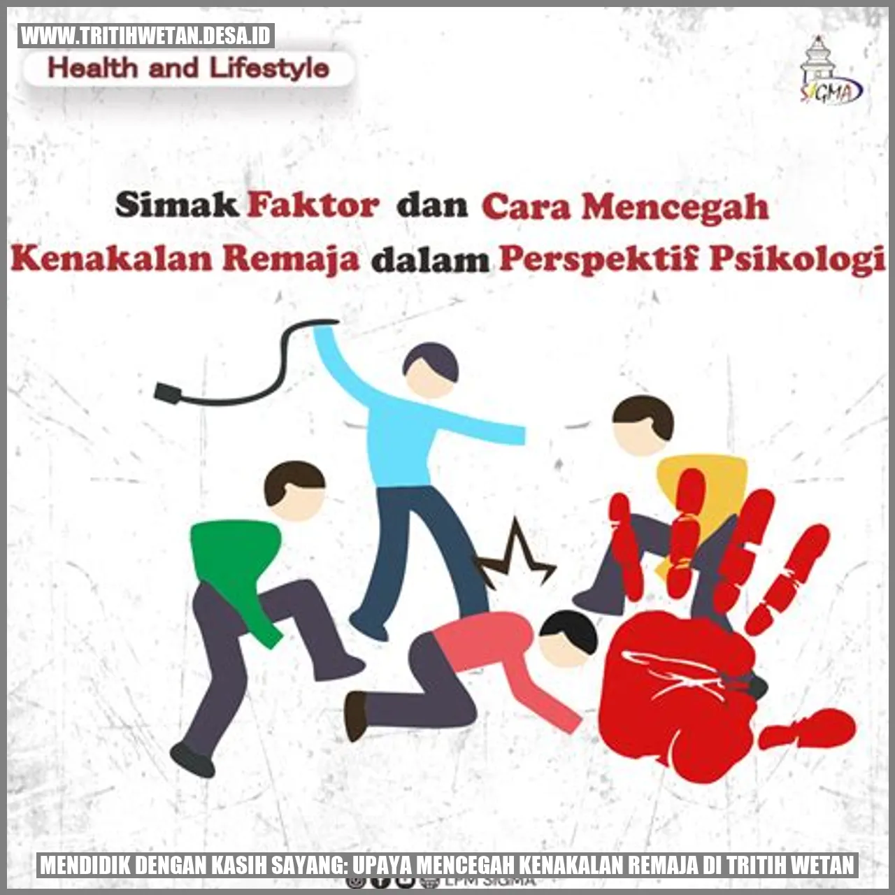 Gambar tentang Mendidik dengan Kasih Sayang: Upaya Mencegah Kenakalan Remaja di Tritih Wetan