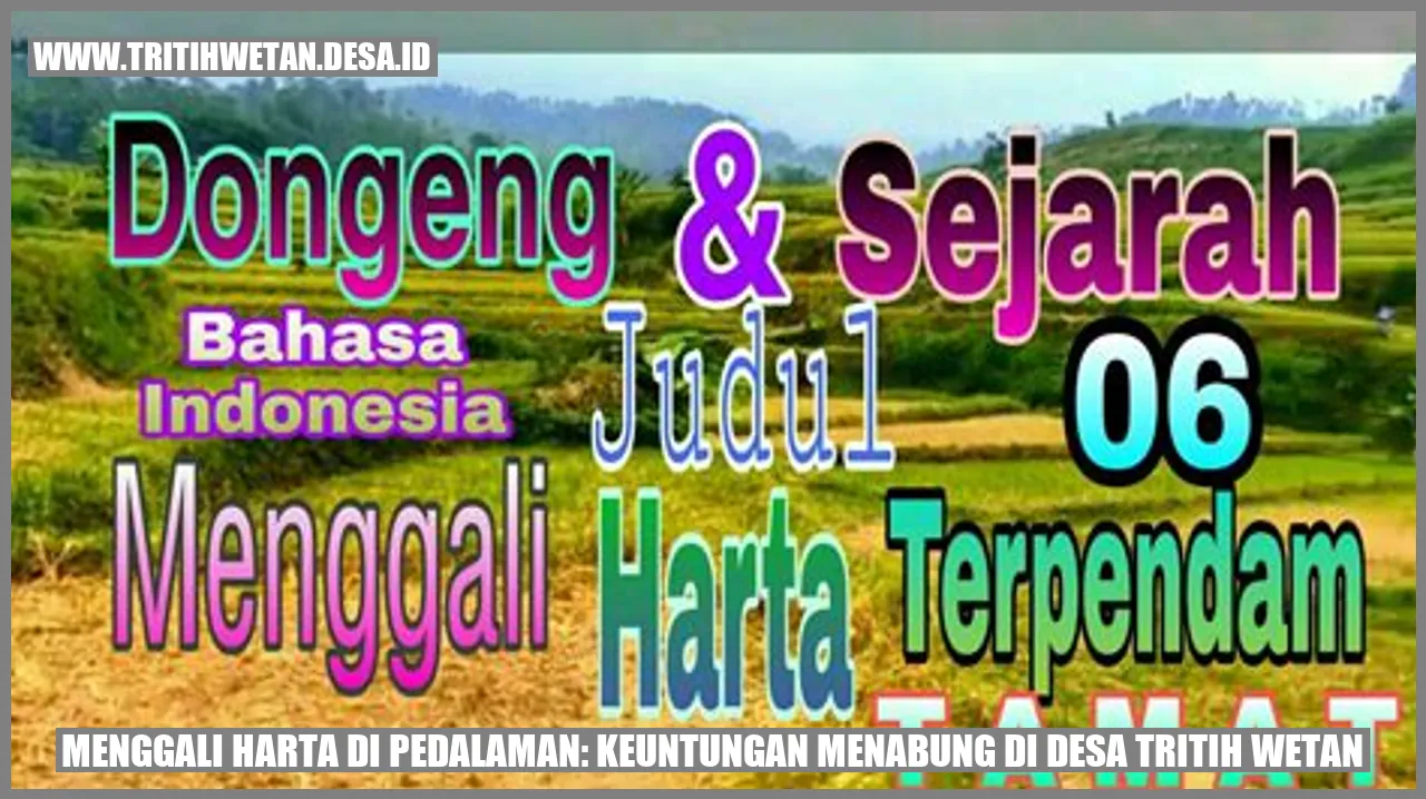 Pedalaman Desa Tritih Wetan