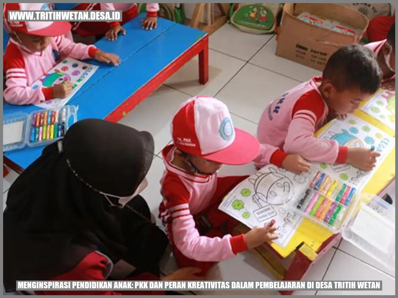 Menginspirasi Pendidikan Anak: PKK dan Peran Kreativitas dalam Pembelajaran di Desa Tritih Wetan