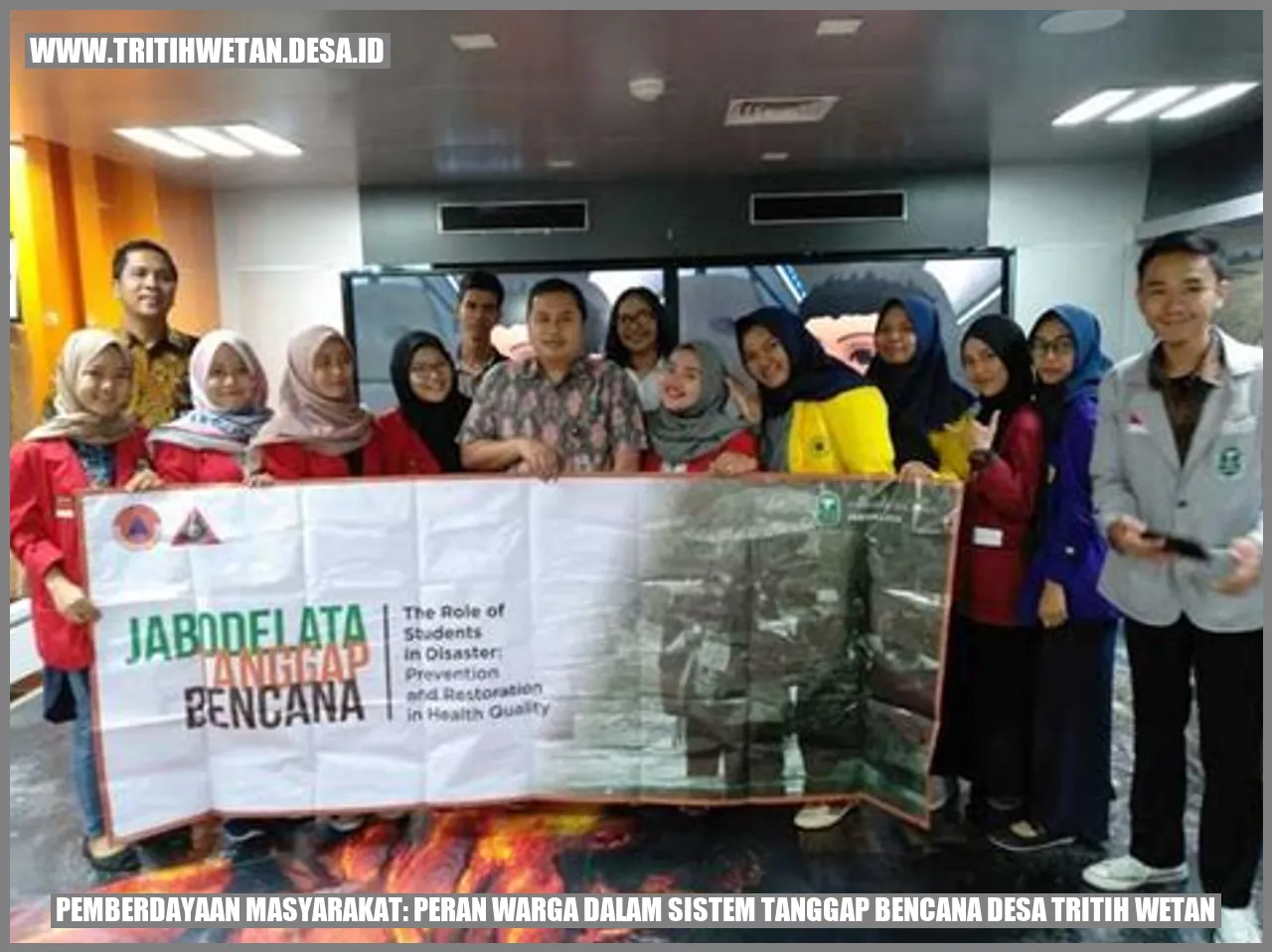 Pemberdayaan Masyarakat: Peran Warga dalam Sistem Tanggap Bencana Desa Tritih Wetan