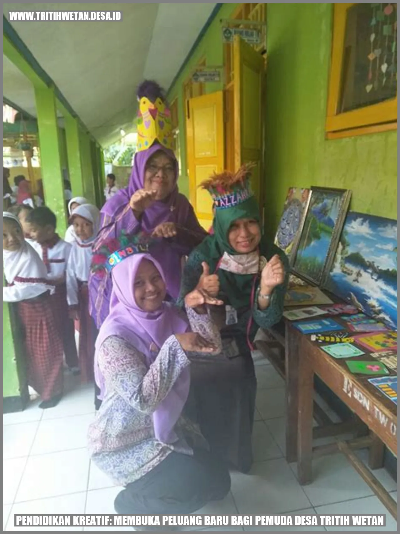 Pendidikan Kreatif: Membuka Peluang Baru bagi Pemuda Desa Tritih Wetan