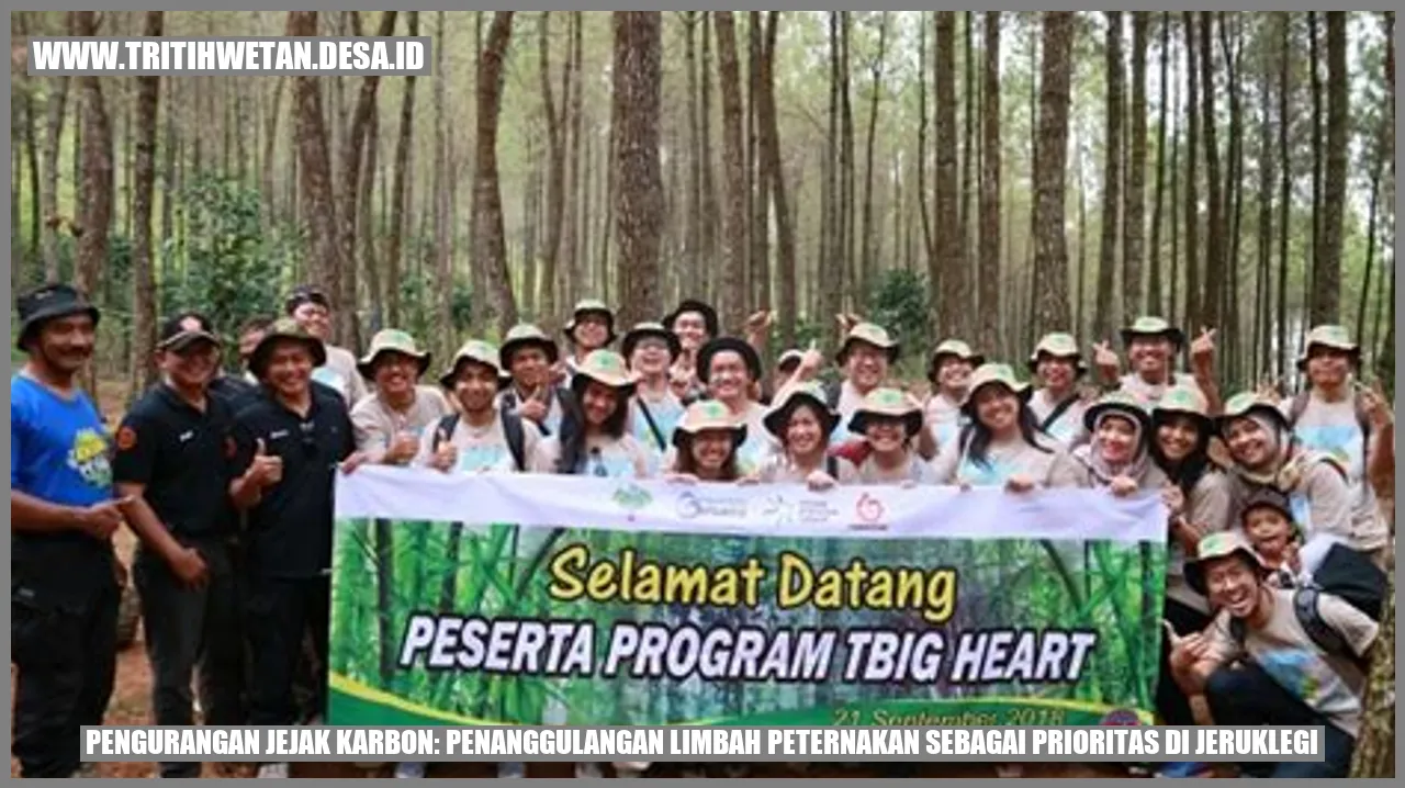 pengurangan jejak karbon