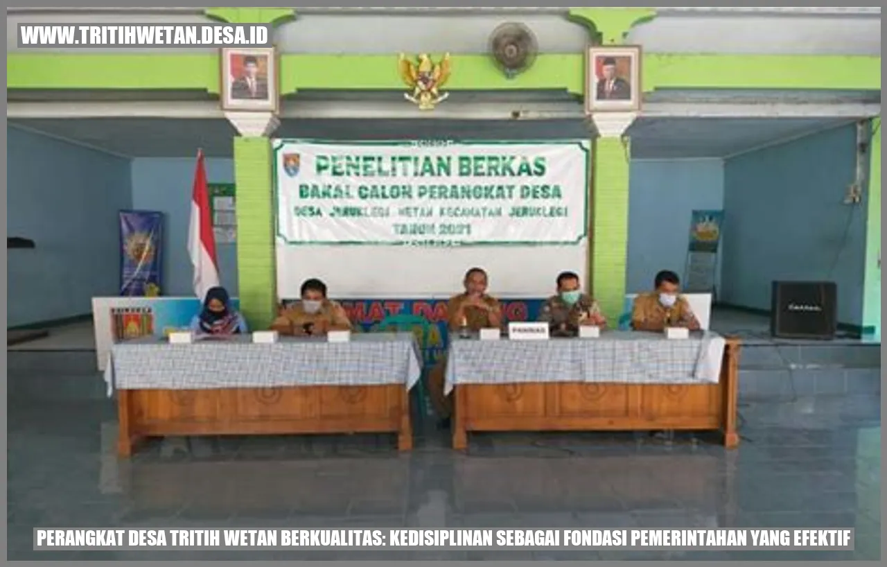 Perangkat Desa Tritih Wetan