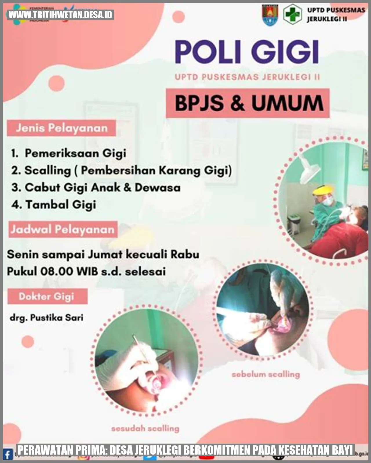 Perawatan Prima: Desa Jeruklegi Berkomitmen pada Kesehatan Bayi