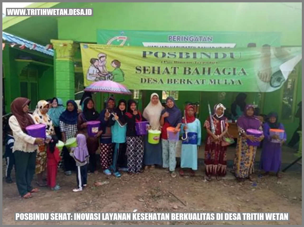 Posbindu Sehat: Inovasi Layanan Kesehatan Berkualitas di Desa Tritih Wetan