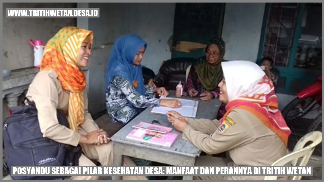 Posyandu sebagai Pilar Kesehatan Desa: Manfaat dan Perannya di Tritih Wetan
