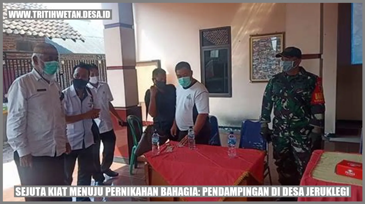 Gambar Pendampingan Pernikahan di Desa Jeruklegi