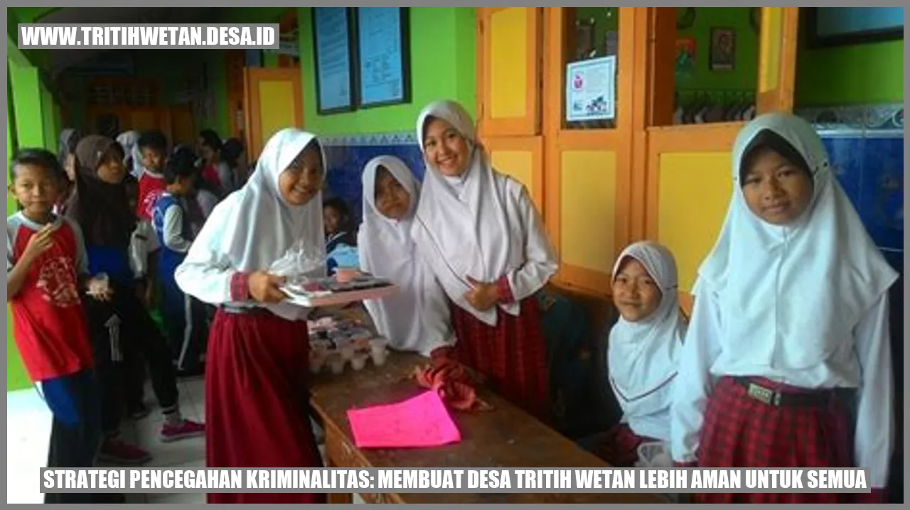 Strategi Pencegahan Kriminalitas: Membuat Desa Tritih Wetan Lebih Aman untuk Semua