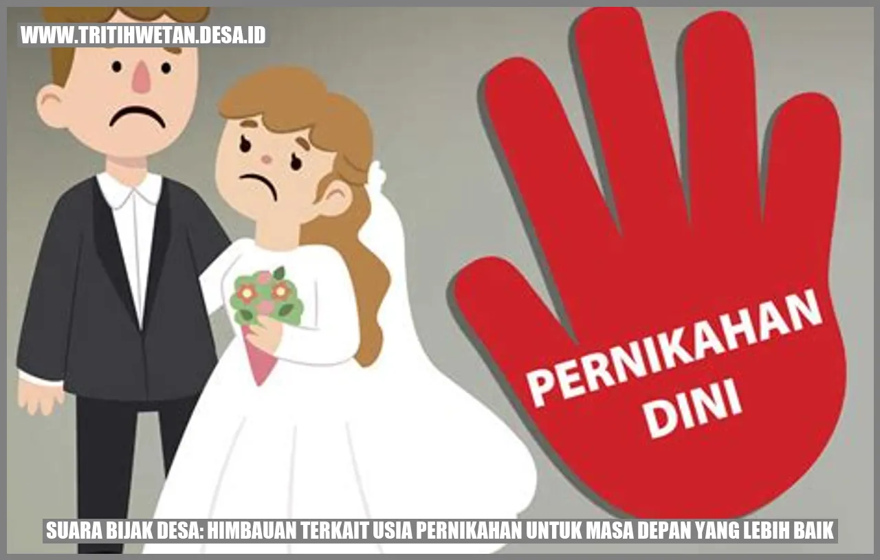Himbauan Usia Pernikahan