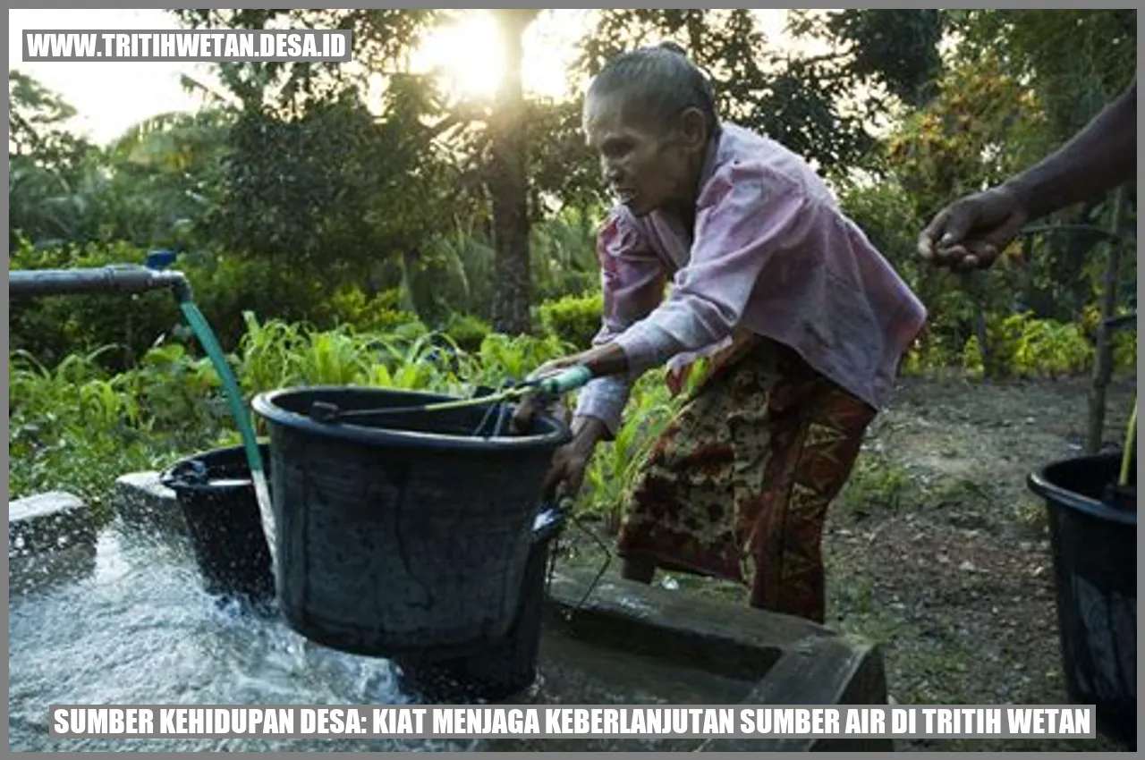 Sumber Kehidupan Desa: Kiat Menjaga Keberlanjutan Sumber Air di Tritih Wetan