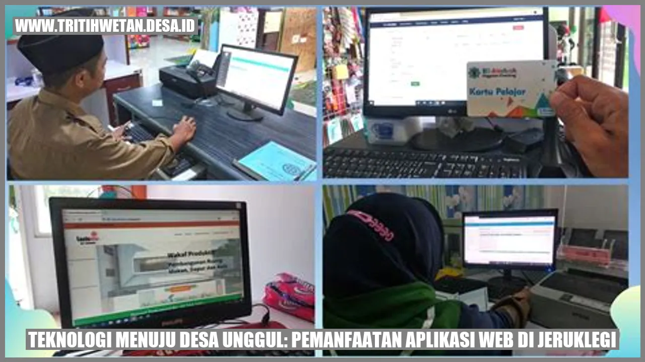 Teknologi Menuju Desa Unggul: Pemanfaatan Aplikasi Web di Jeruklegi